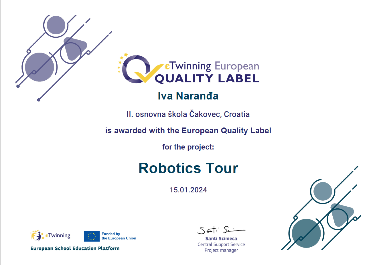 EQL Robotics Tour - Iva Narana